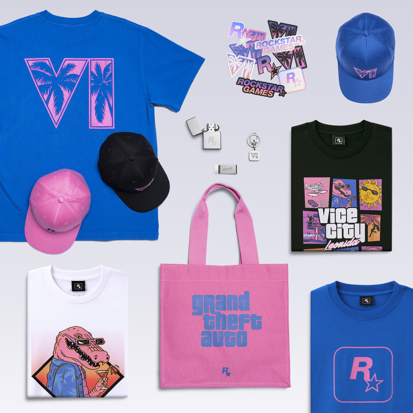 GTA VI : La collection consacrée au jeu est maintenant disponible sur la boutique de Rockstar