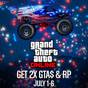 RP et GTA$ doublés sur GTA Online jusqu'au 6 juillet